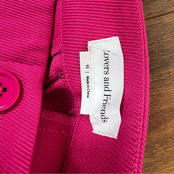 Lovers + Friends Revolve Vivian Pant in Bright Pink Size XS - Picture 4 of 5